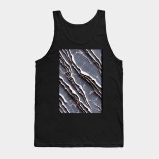 Stylized Granite Stone Pattern Texture #6 Tank Top